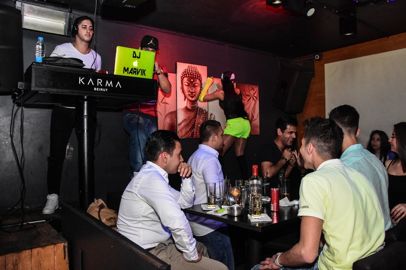 Neon Night at Karma Beirut